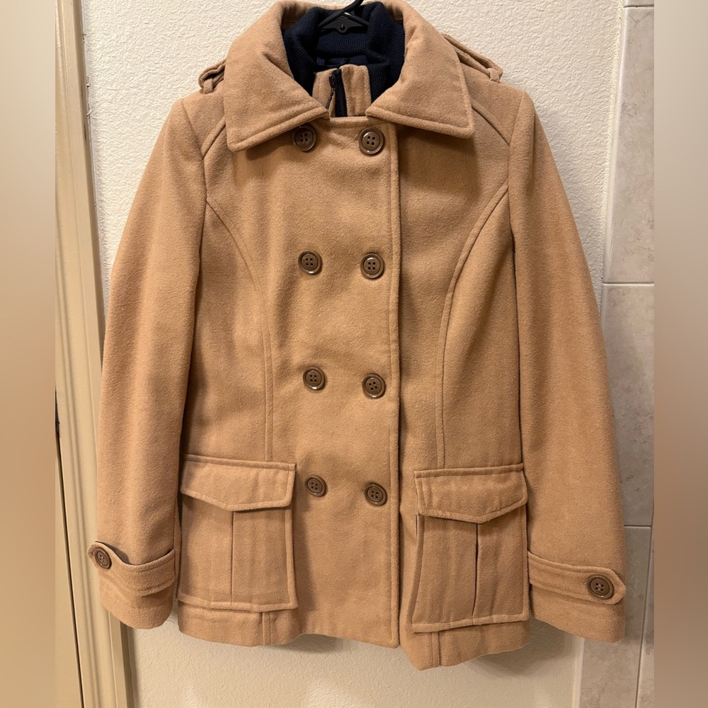 Altar'd State Tan Pea Coat